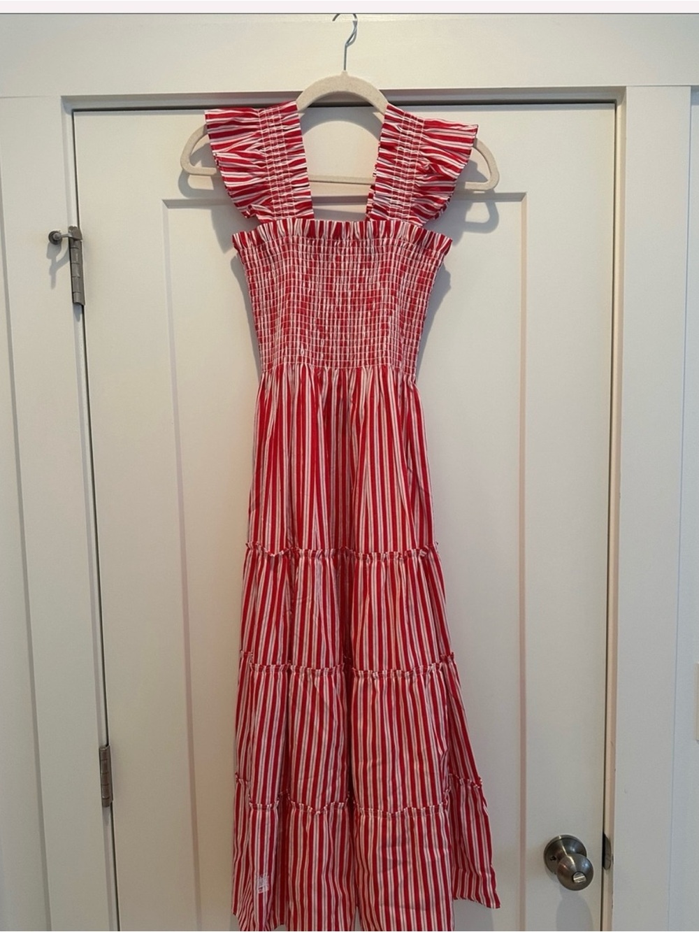 NWOT Hill House Red Stripe Ellie - Picture 2 of 6